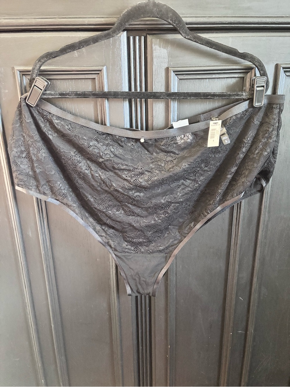 Torrid lace cheeky lingerie, bottoms- Black